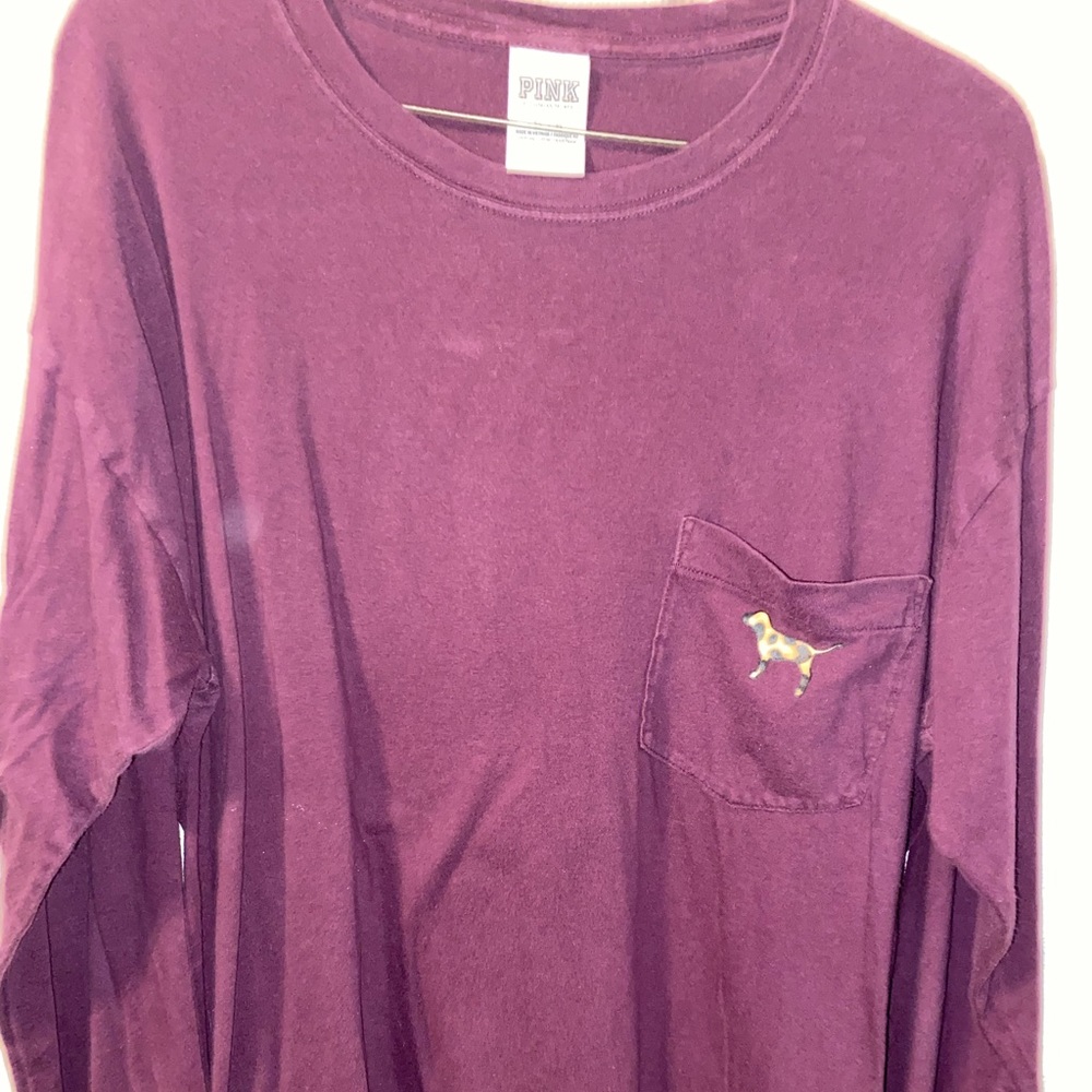 ❌SOLD❌PINK long sleeve shirt